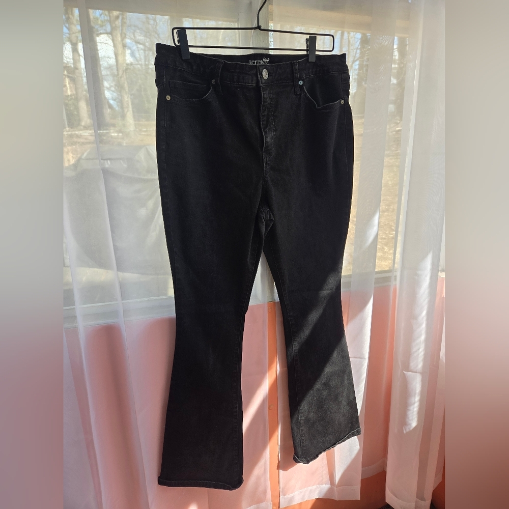 Terra & Sky Black Flare Jeans